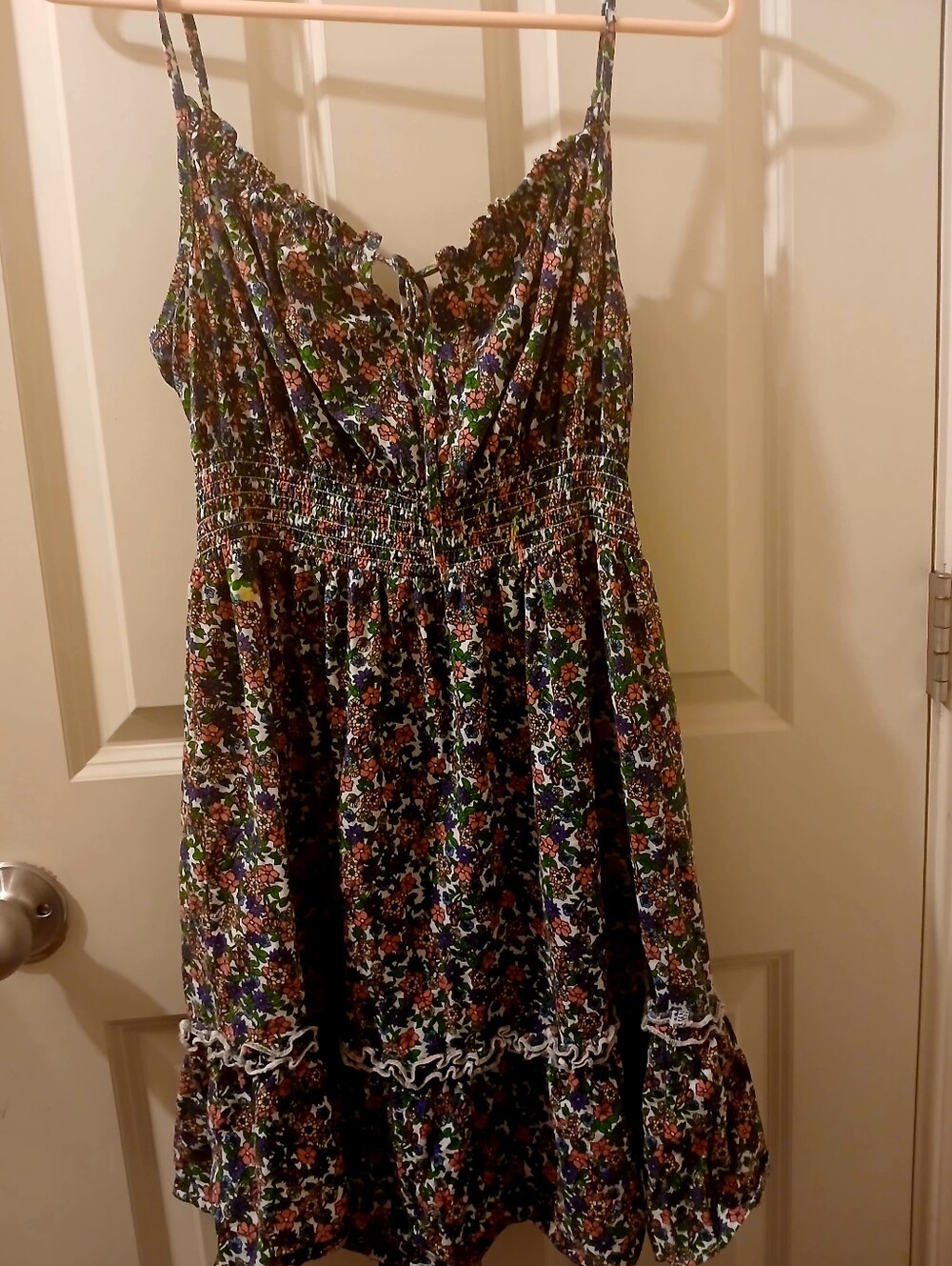 Liberty Love Multicolor Floral Tie-Front Sundress